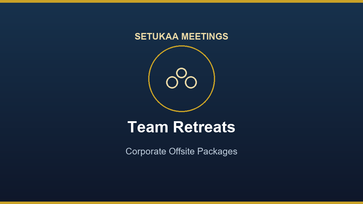 Corporate Offsite and Team Retreat Packages in Jhapa and Beyond